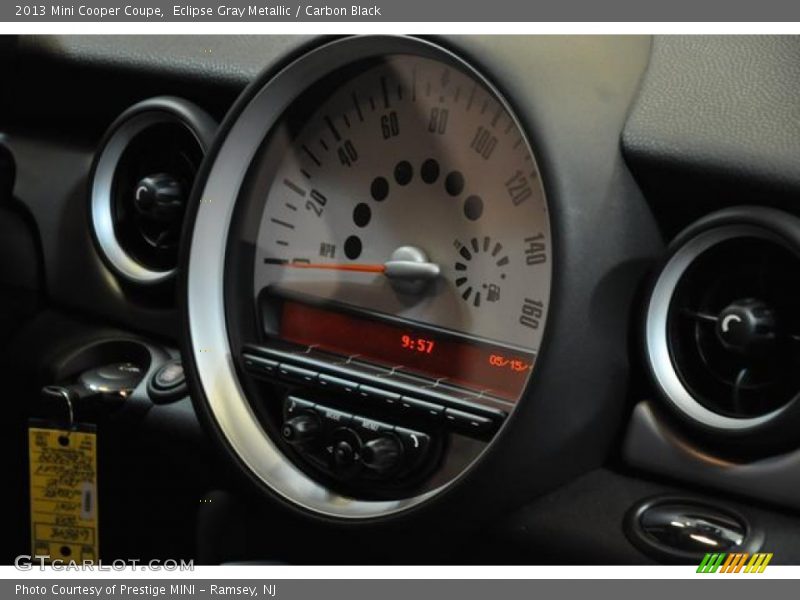 Eclipse Gray Metallic / Carbon Black 2013 Mini Cooper Coupe
