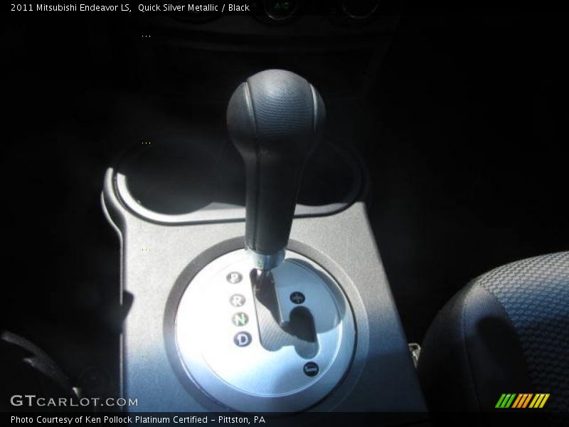 Quick Silver Metallic / Black 2011 Mitsubishi Endeavor LS