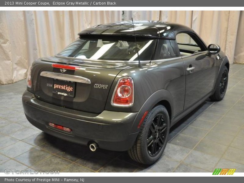 Eclipse Gray Metallic / Carbon Black 2013 Mini Cooper Coupe