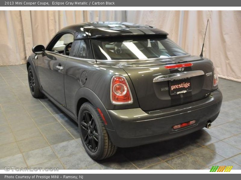 Eclipse Gray Metallic / Carbon Black 2013 Mini Cooper Coupe