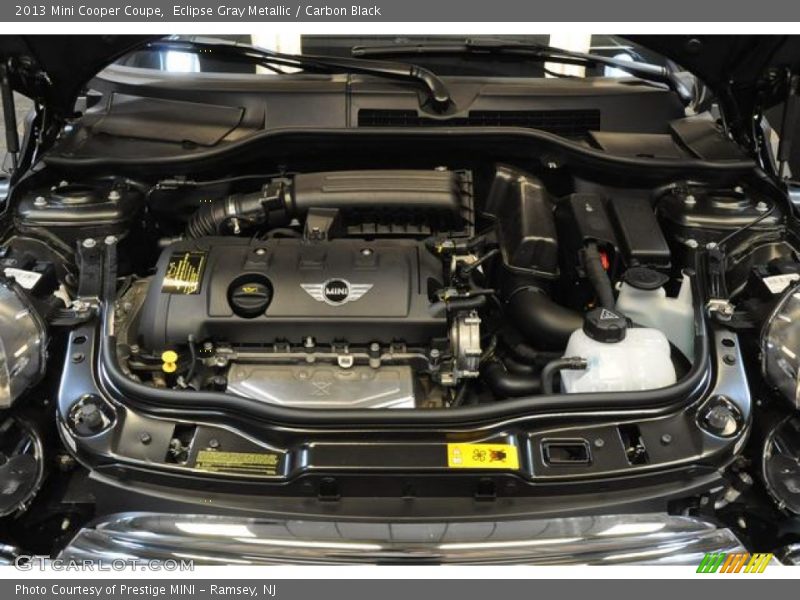 Eclipse Gray Metallic / Carbon Black 2013 Mini Cooper Coupe