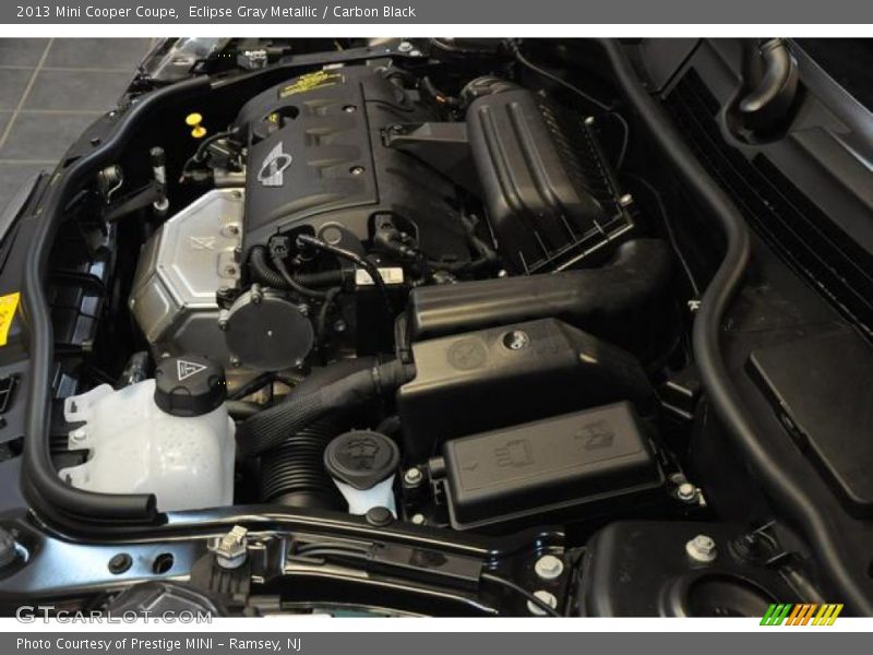 Eclipse Gray Metallic / Carbon Black 2013 Mini Cooper Coupe