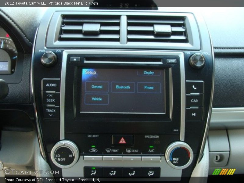 Attitude Black Metallic / Ash 2012 Toyota Camry LE
