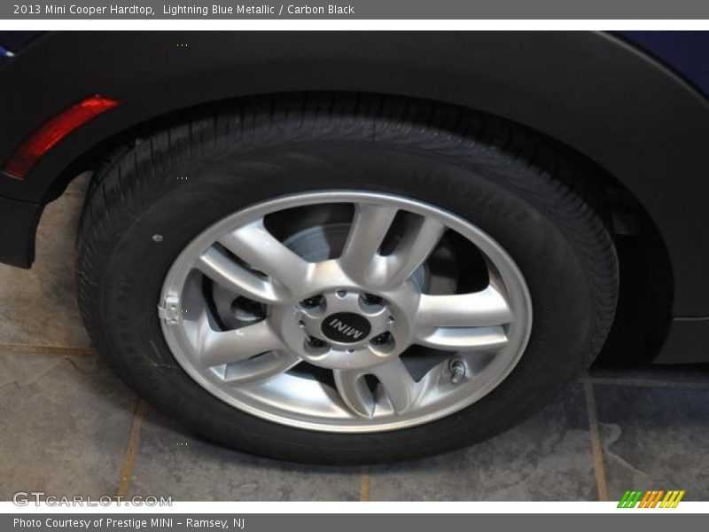Lightning Blue Metallic / Carbon Black 2013 Mini Cooper Hardtop