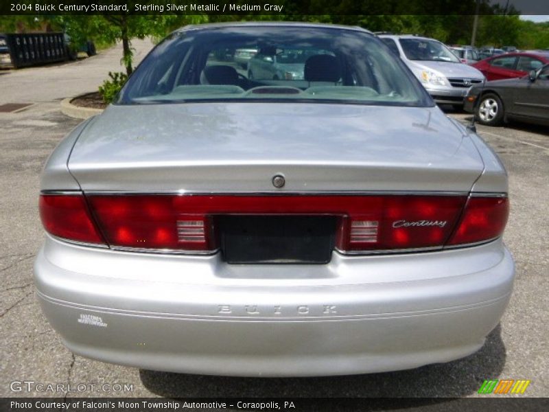 Sterling Silver Metallic / Medium Gray 2004 Buick Century Standard