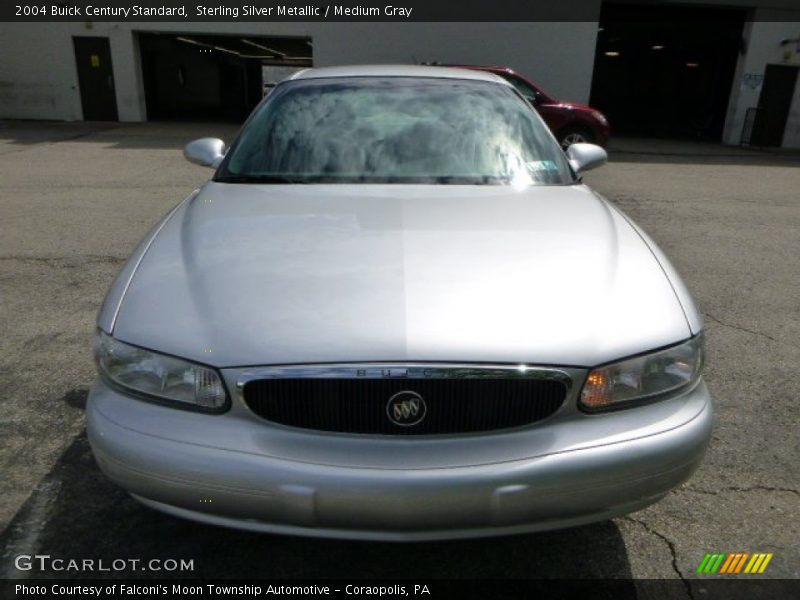 Sterling Silver Metallic / Medium Gray 2004 Buick Century Standard