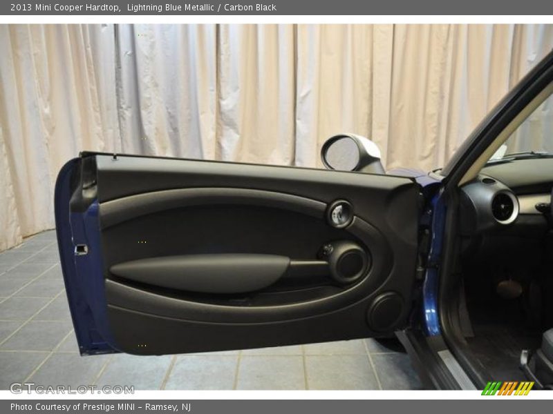 Lightning Blue Metallic / Carbon Black 2013 Mini Cooper Hardtop