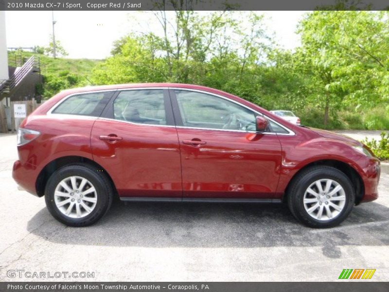 Copper Red / Sand 2010 Mazda CX-7 i Sport