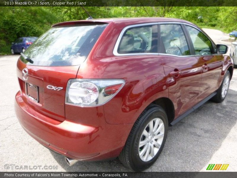 Copper Red / Sand 2010 Mazda CX-7 i Sport