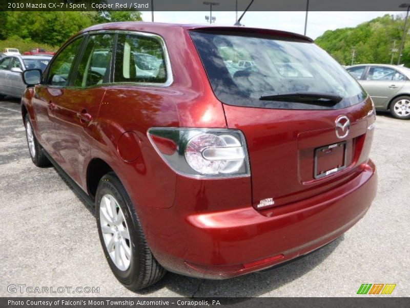 Copper Red / Sand 2010 Mazda CX-7 i Sport