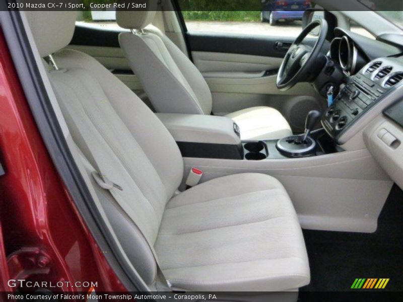  2010 CX-7 i Sport Sand Interior