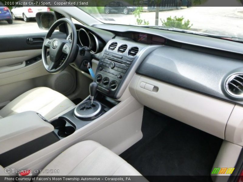 Dashboard of 2010 CX-7 i Sport