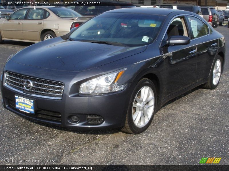 Dark Slate Metallic / Charcoal 2009 Nissan Maxima 3.5 S