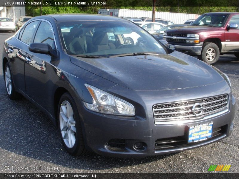 Dark Slate Metallic / Charcoal 2009 Nissan Maxima 3.5 S
