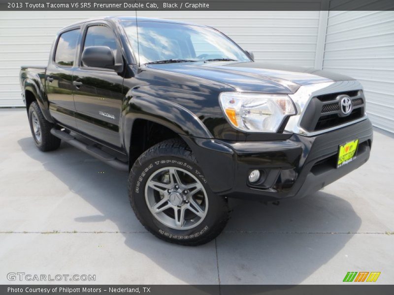 Black / Graphite 2013 Toyota Tacoma V6 SR5 Prerunner Double Cab