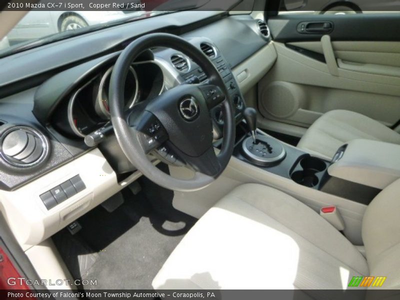Copper Red / Sand 2010 Mazda CX-7 i Sport