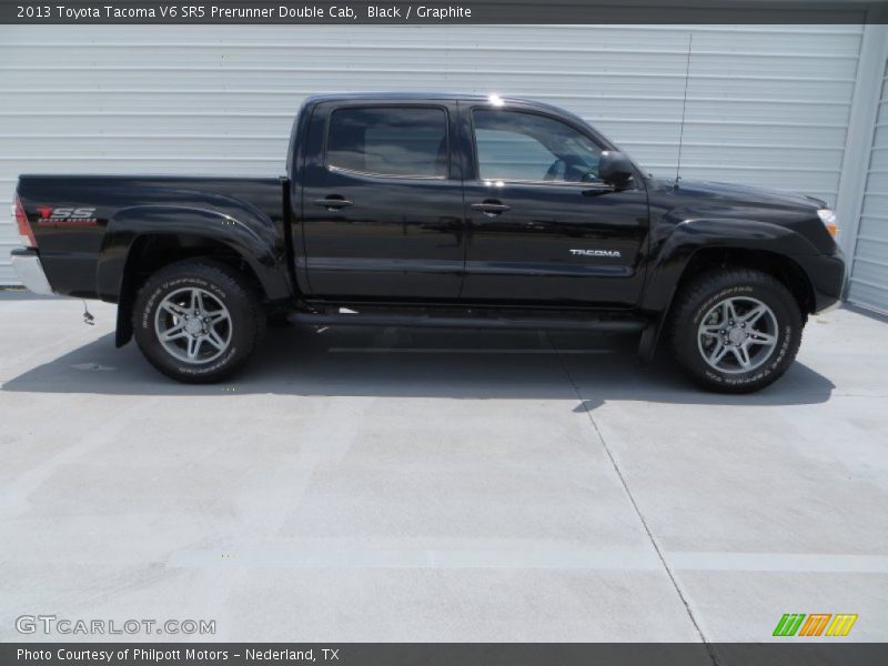 Black / Graphite 2013 Toyota Tacoma V6 SR5 Prerunner Double Cab