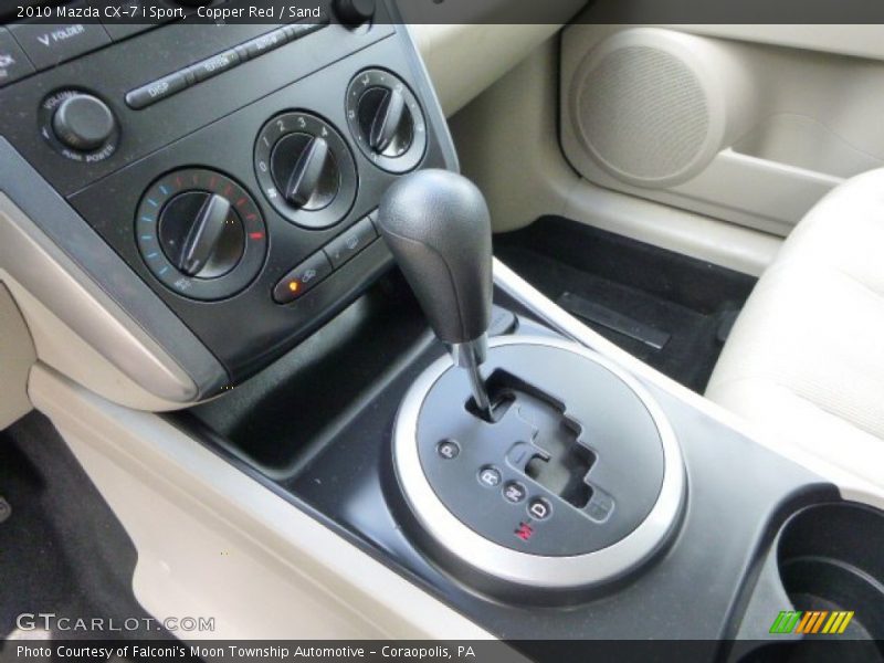  2010 CX-7 i Sport 5 Speed Sport Automatic Shifter