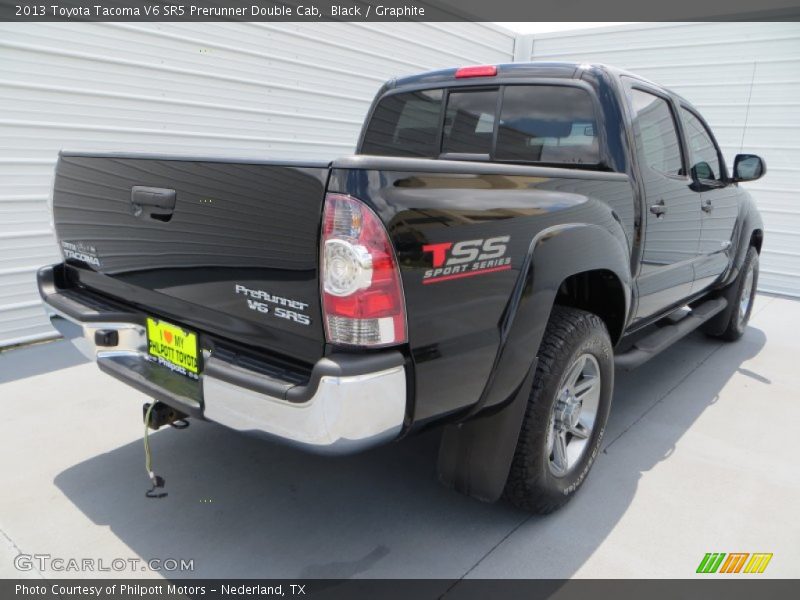 Black / Graphite 2013 Toyota Tacoma V6 SR5 Prerunner Double Cab