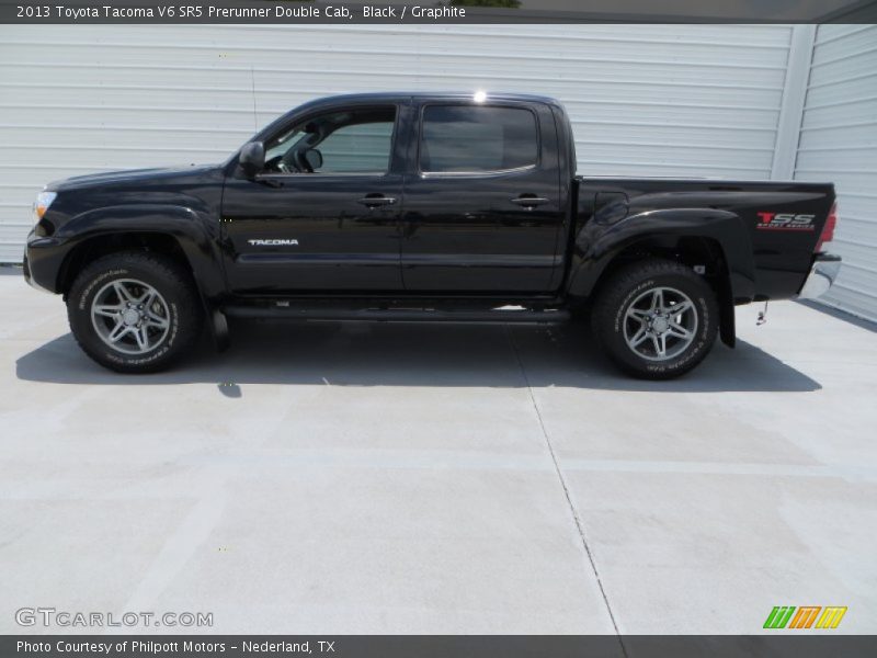 Black / Graphite 2013 Toyota Tacoma V6 SR5 Prerunner Double Cab