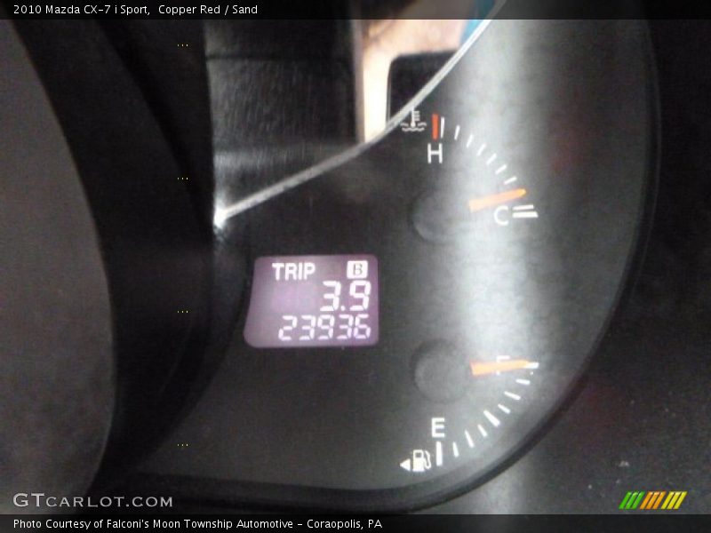 Copper Red / Sand 2010 Mazda CX-7 i Sport