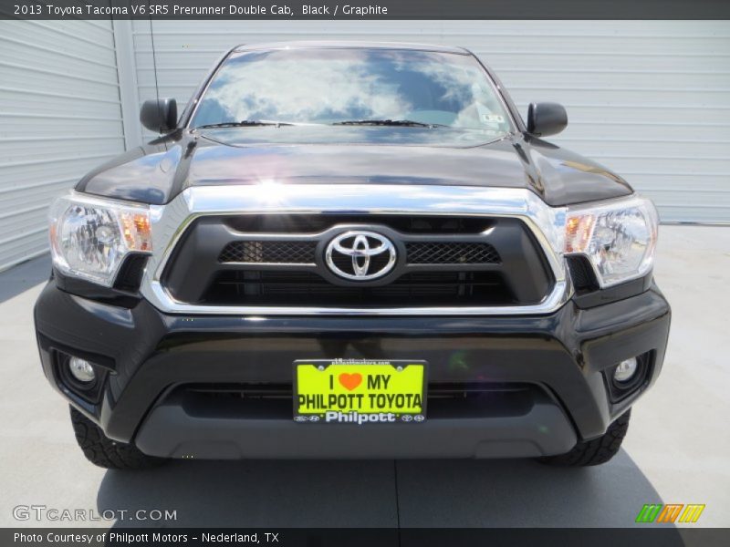 Black / Graphite 2013 Toyota Tacoma V6 SR5 Prerunner Double Cab
