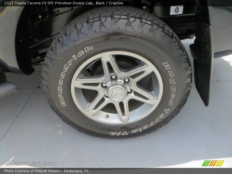 Black / Graphite 2013 Toyota Tacoma V6 SR5 Prerunner Double Cab