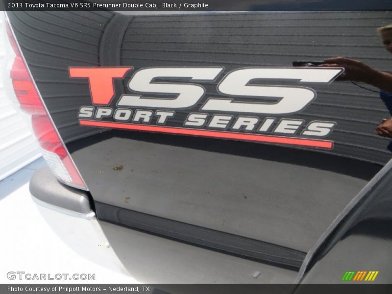 Black / Graphite 2013 Toyota Tacoma V6 SR5 Prerunner Double Cab