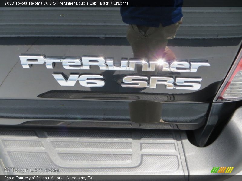 Black / Graphite 2013 Toyota Tacoma V6 SR5 Prerunner Double Cab