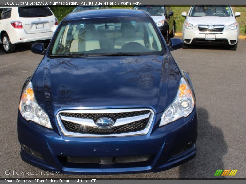 Azurite Blue Metallic / Warm Ivory 2010 Subaru Legacy 3.6R Limited Sedan