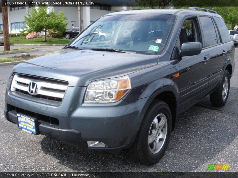 Sage Brush Pearl / Gray 2006 Honda Pilot EX 4WD