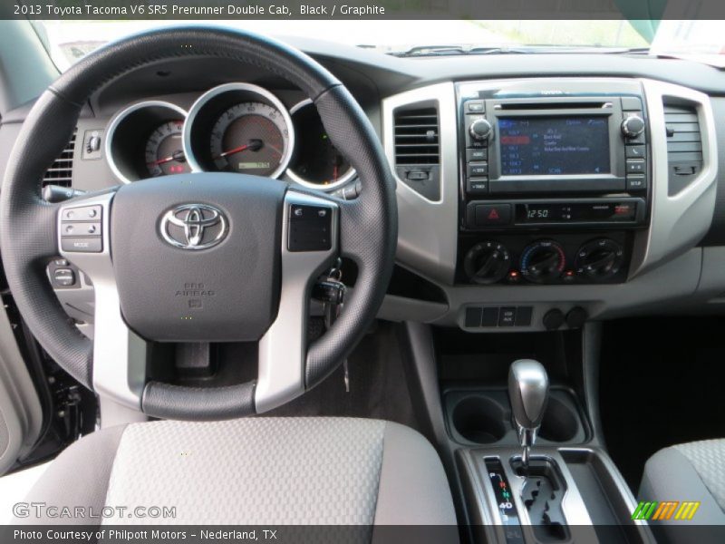Black / Graphite 2013 Toyota Tacoma V6 SR5 Prerunner Double Cab