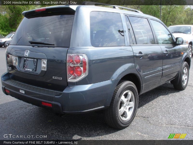 Sage Brush Pearl / Gray 2006 Honda Pilot EX 4WD