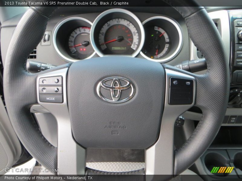 Black / Graphite 2013 Toyota Tacoma V6 SR5 Prerunner Double Cab