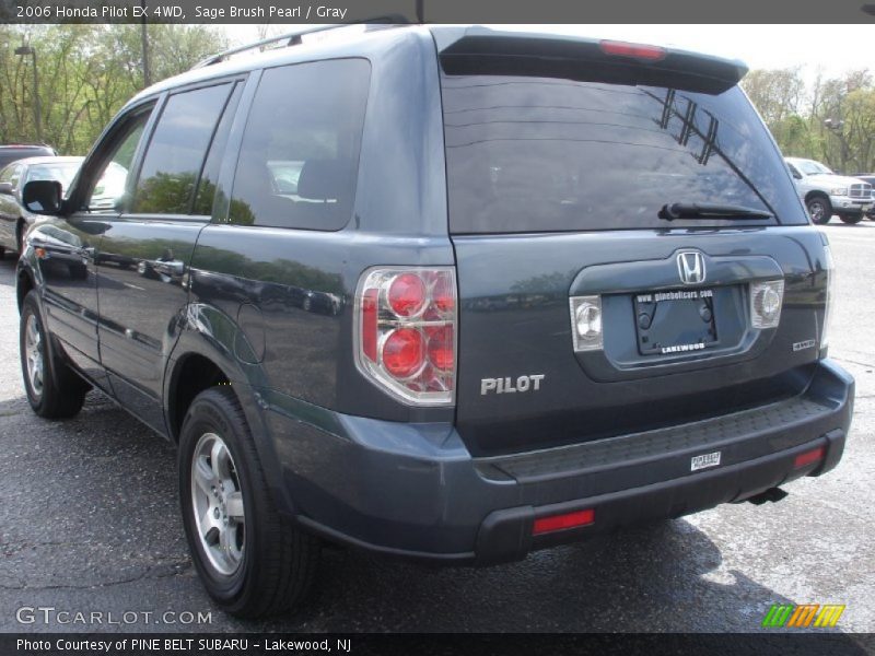 Sage Brush Pearl / Gray 2006 Honda Pilot EX 4WD