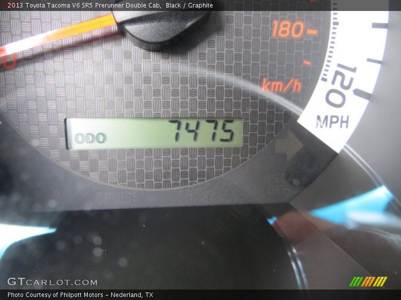 Black / Graphite 2013 Toyota Tacoma V6 SR5 Prerunner Double Cab