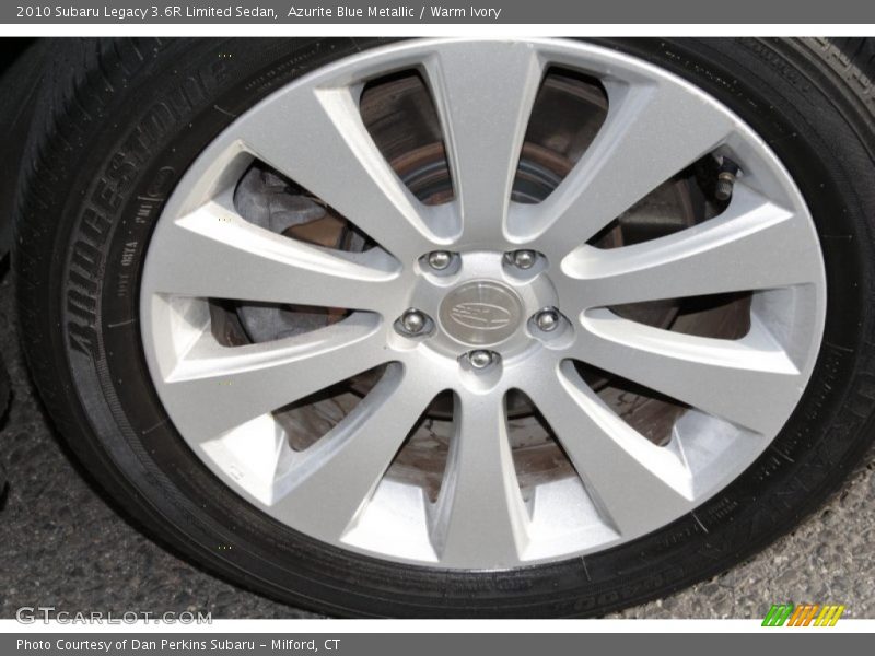  2010 Legacy 3.6R Limited Sedan Wheel