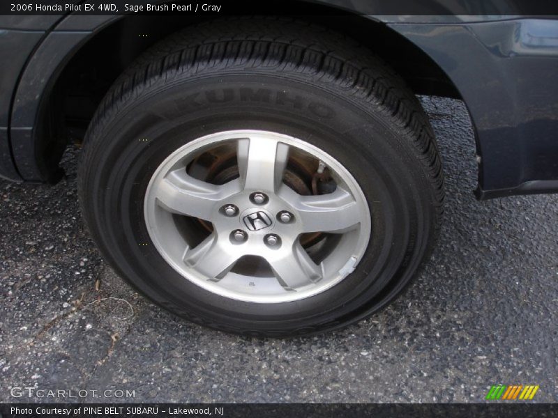 Sage Brush Pearl / Gray 2006 Honda Pilot EX 4WD
