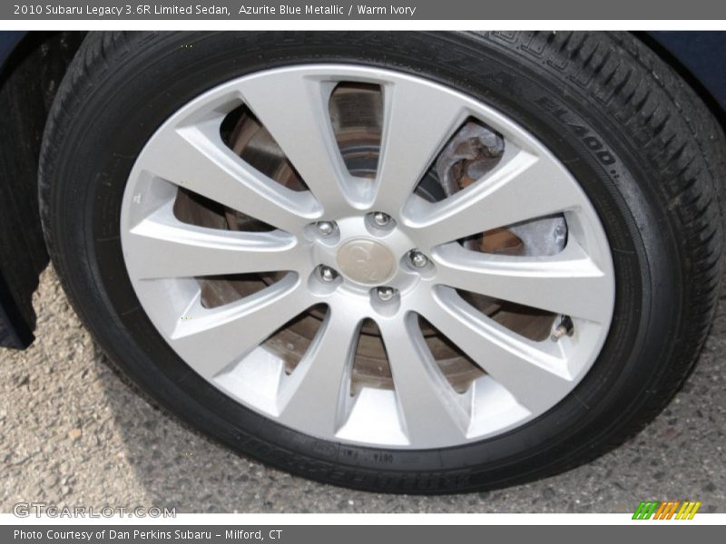  2010 Legacy 3.6R Limited Sedan Wheel