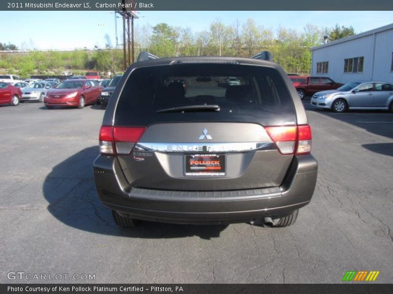 Carbon Pearl / Black 2011 Mitsubishi Endeavor LS