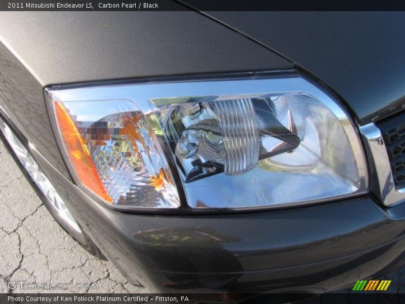 Carbon Pearl / Black 2011 Mitsubishi Endeavor LS