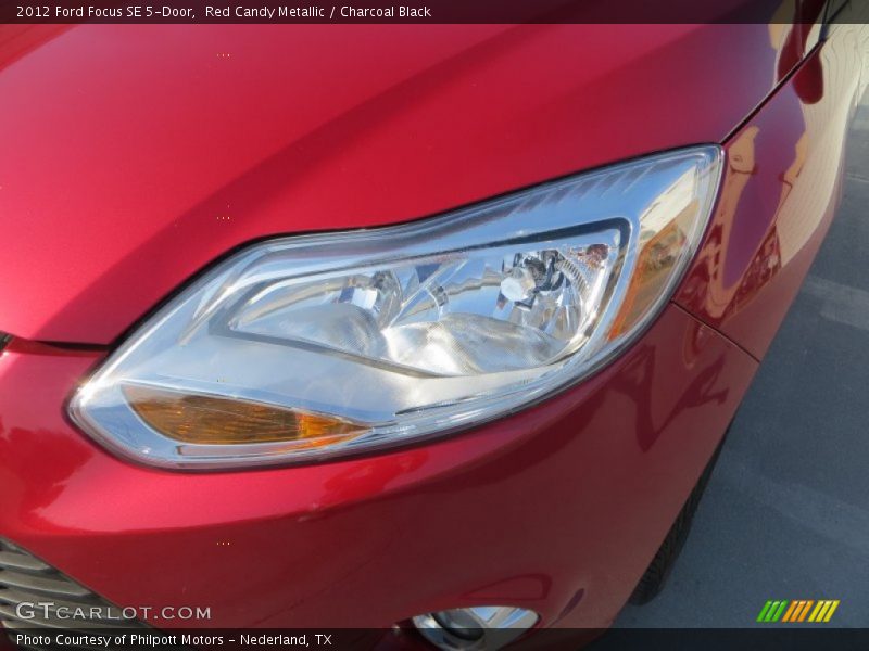 Red Candy Metallic / Charcoal Black 2012 Ford Focus SE 5-Door