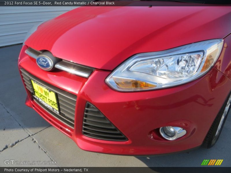 Red Candy Metallic / Charcoal Black 2012 Ford Focus SE 5-Door