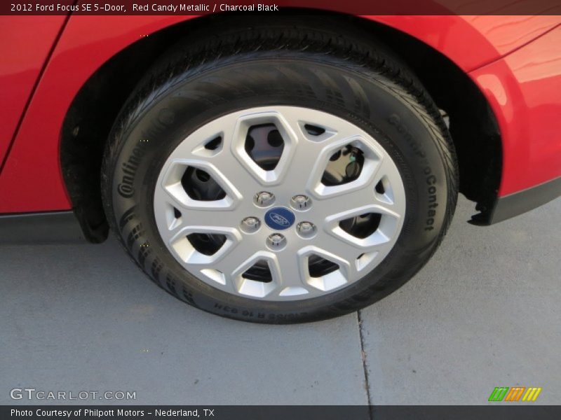 Red Candy Metallic / Charcoal Black 2012 Ford Focus SE 5-Door