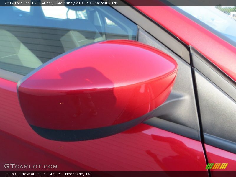 Red Candy Metallic / Charcoal Black 2012 Ford Focus SE 5-Door