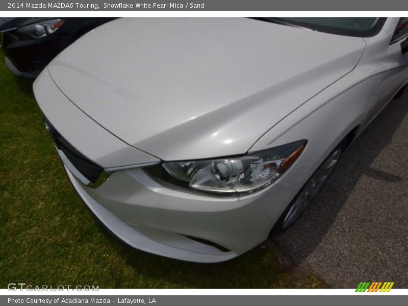 Snowflake White Pearl Mica / Sand 2014 Mazda MAZDA6 Touring