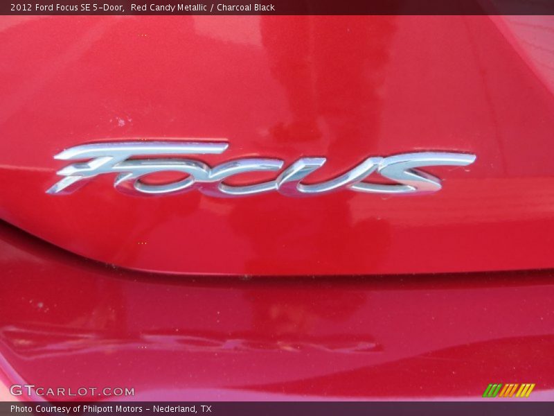 Red Candy Metallic / Charcoal Black 2012 Ford Focus SE 5-Door