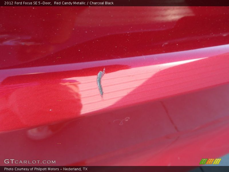 Red Candy Metallic / Charcoal Black 2012 Ford Focus SE 5-Door