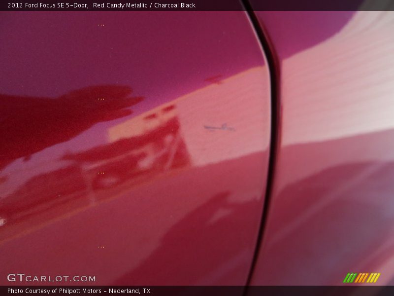 Red Candy Metallic / Charcoal Black 2012 Ford Focus SE 5-Door
