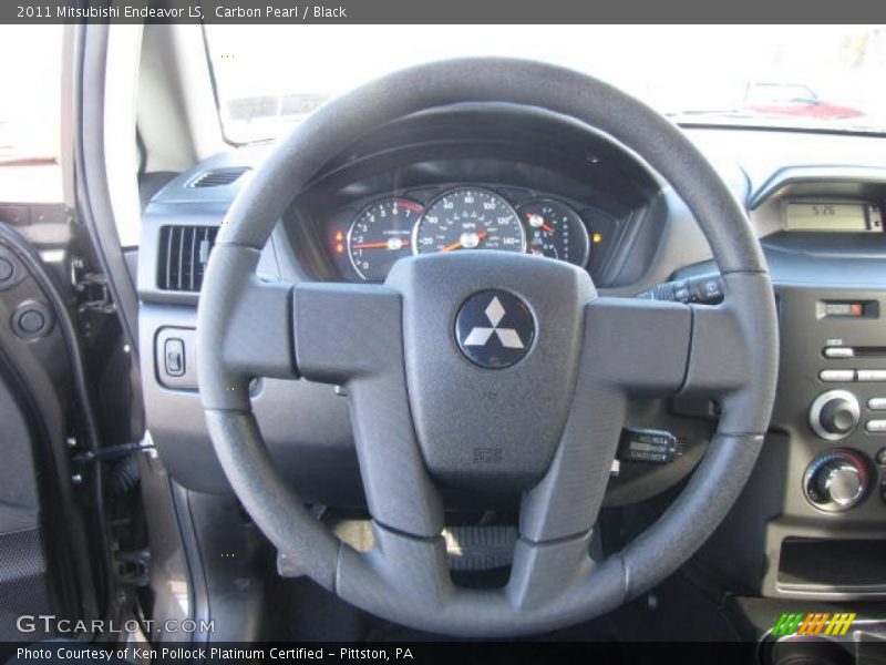 Carbon Pearl / Black 2011 Mitsubishi Endeavor LS